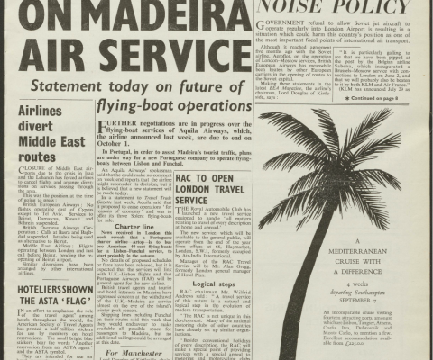 Travel Trade Gazette 18 July 1958