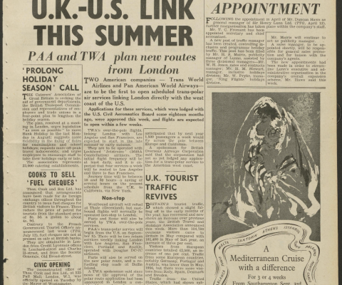 Travel Trade Gazette 19 July 1957
