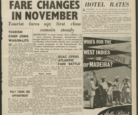 Travel Trade Gazette 20 July 1956