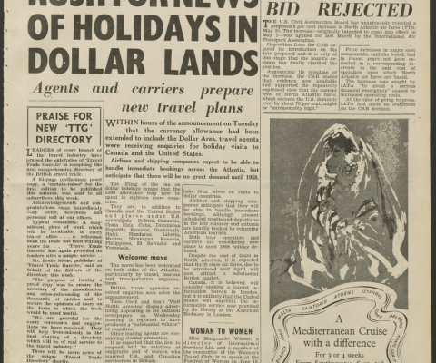 Travel Trade Gazette 7 June 1957