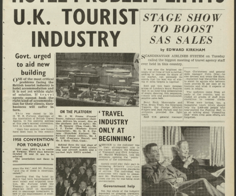 Travel Trade Gazette 22 November 1957