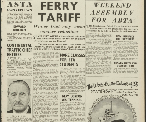 Travel Trade Gazette 4 October 1957