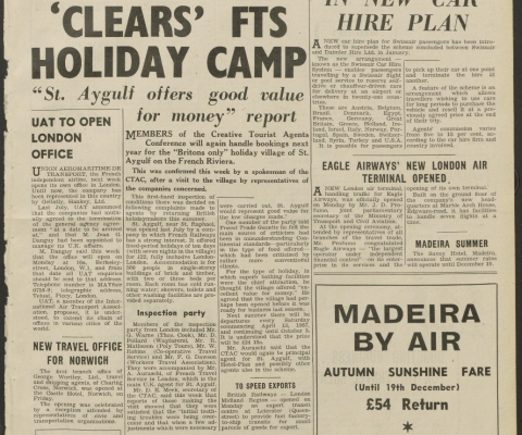 Travel Trade Gazette 5 October 1956