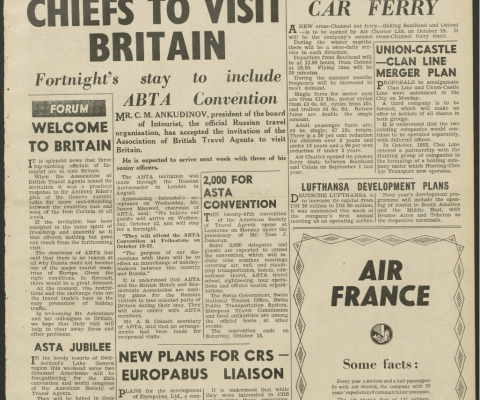 Travel Trade Gazette 7 October 1955