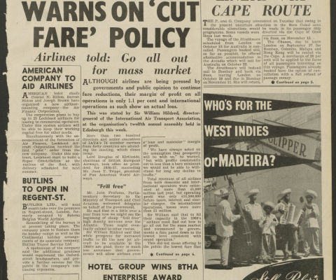 Travel Trade Gazette 21 September 1956