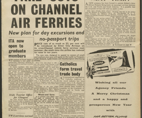 Travel Trade Gazette 12 December 1958