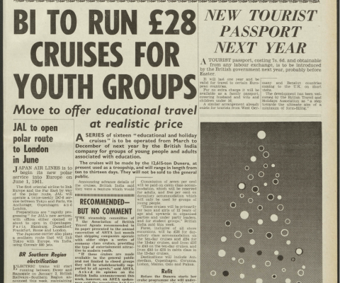 Travel Trade Gazette 23 December 1960