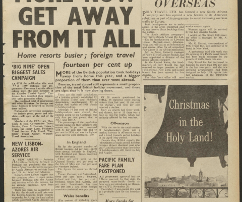 Travel Trade Gazette 5 December 1958