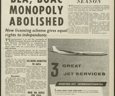 Travel Trade Gazette 19 February 1960