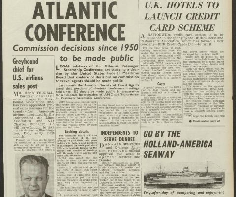 Travel Trade Gazette 20 January1961