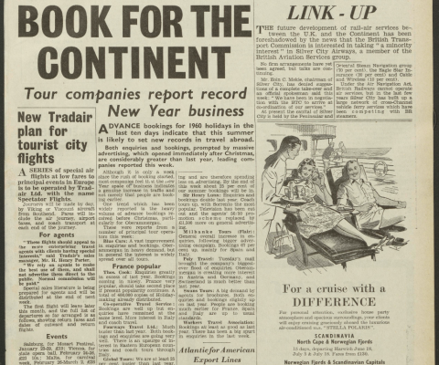 Travel Trade Gazette 8 January 1960