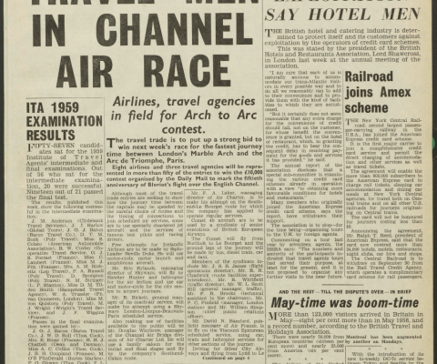 Travel Trade Gazette 10 July 1959