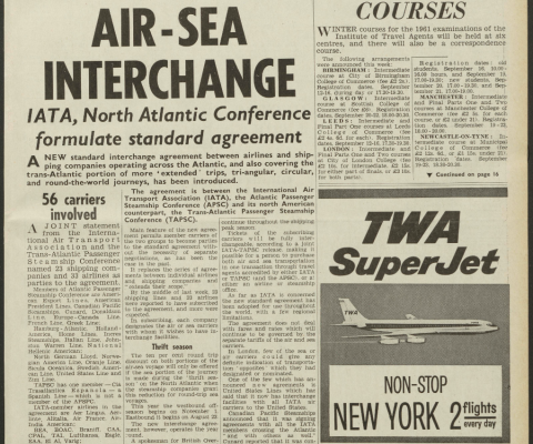 Travel Trade Gazette 22 July 1960