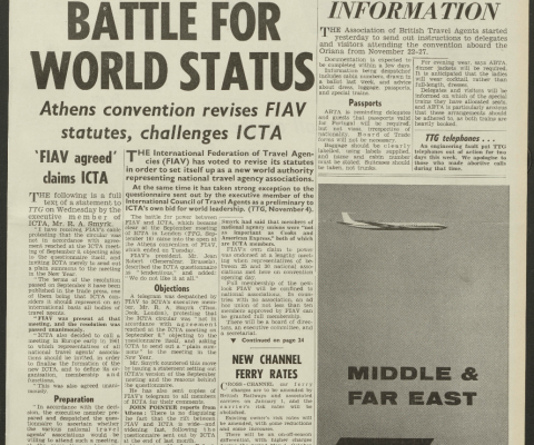 Travel Trade Gazette 11 November 1960