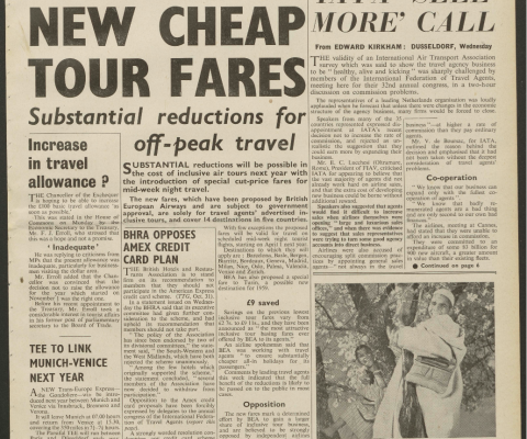 Travel Trade Gazette 14 November 1958