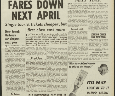 Travel Trade Gazette 21 October 1960