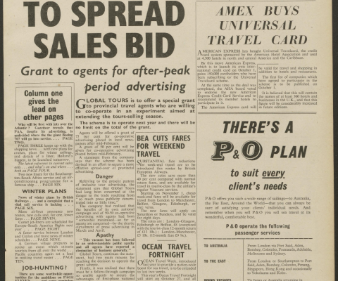 Travel Trade Gazette 12 September 1958