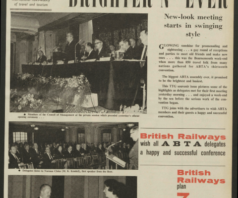 Travel Trade Gazette ABTA Special 29 October 1963