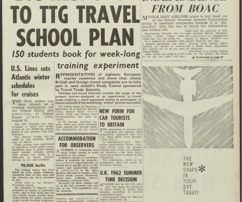 Travel Trade Gazette 11 August 1961