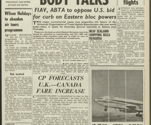 Travel Trade Gazette 21 August 1964