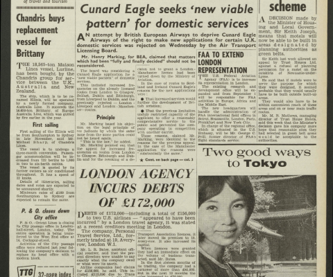 Travel Trade Gazette 9 August 1963