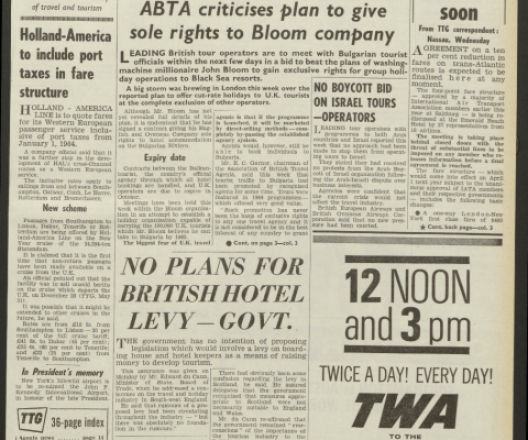 Travel Trade Gazette 13 December 1963