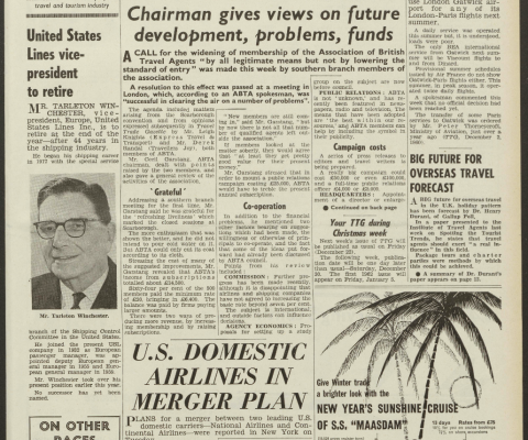 Travel Trade Gazette 15 December 1961