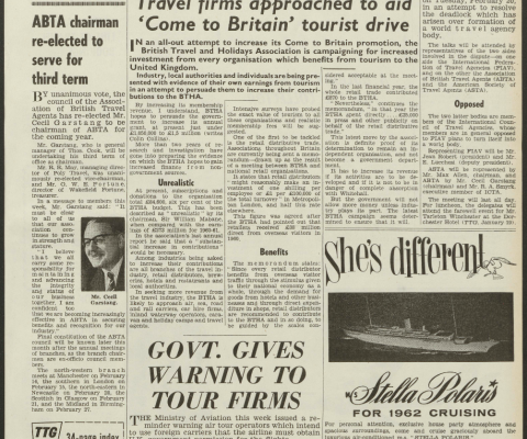 Travel Trade Gazette 9 February 1962