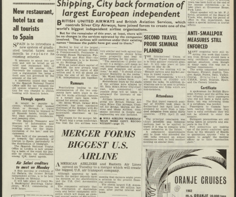 Travel Trade Gazette 26 January 1962