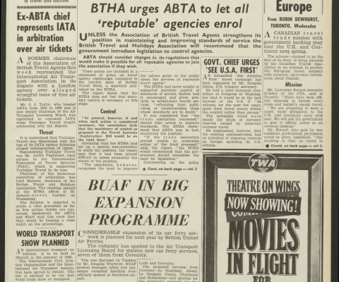 Travel Trade Gazette 19 July 1963