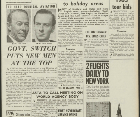 Travel Trade Gazette 20 July 1962