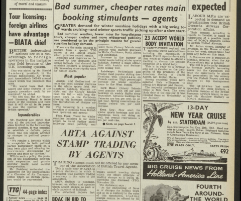 Travel Trade Gazette 29 November 1963