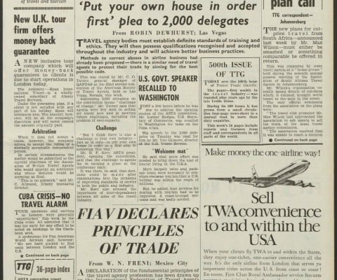 Travel Trade Gazette 26 October 1962