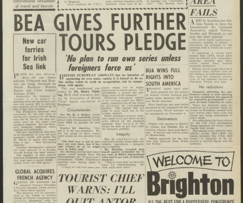 Travel Trade Gazette ABTA Special 28 October 1964