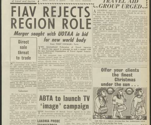 Travel Trade Gazette ABTA Special 29 October 1964