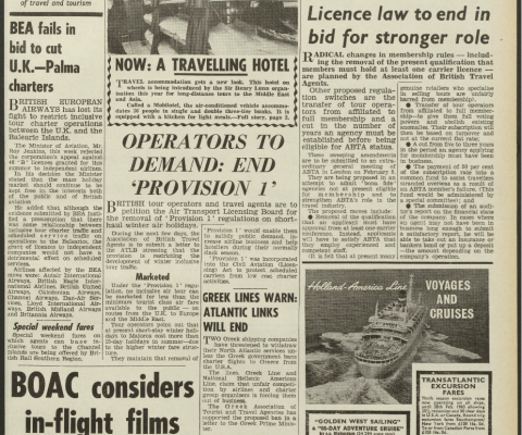 Travel Trade Gazette 22 January 1965