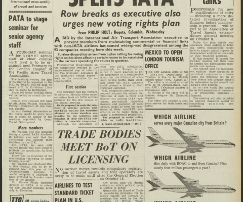 Travel Trade Gazette 18 September 1964