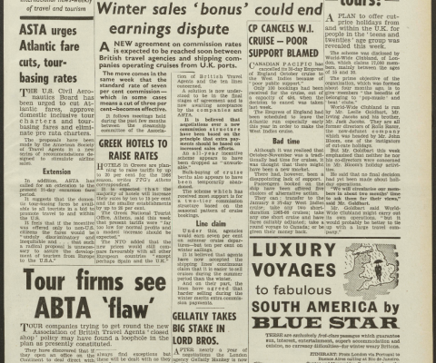 Travel Trade Gazette 3 September 1965