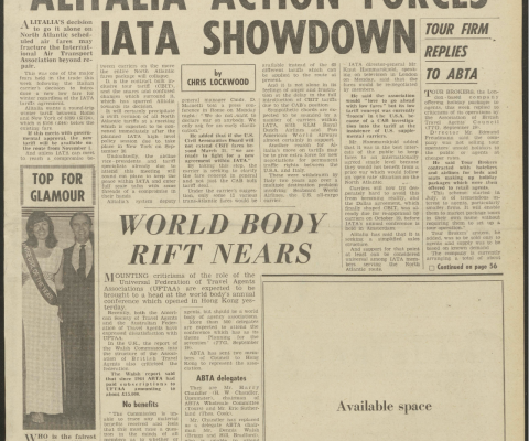 Travel Trade Gazette 26 September 1969