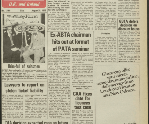Travel Trade Gazette 29 August 1975