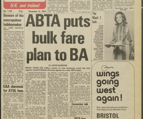 Travel Trade Gazette 12 December 1975