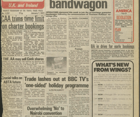 Travel Trade Gazette 7 January 1977