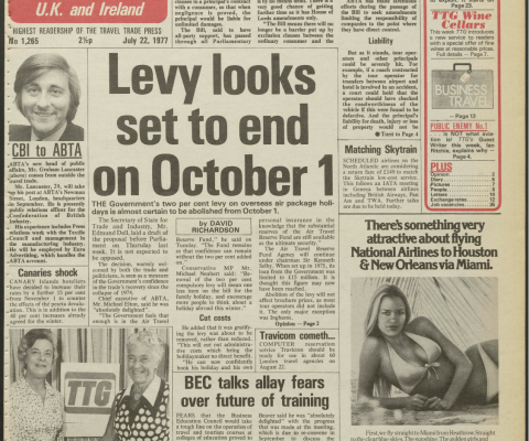 Travel Trade Gazette 22 July 1977