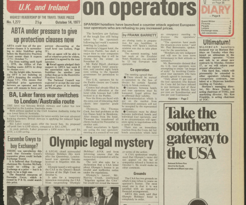 Travel Trade Gazette 14 October 1977
