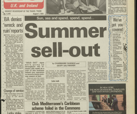 Travel Trade Gazette 7 August 1981