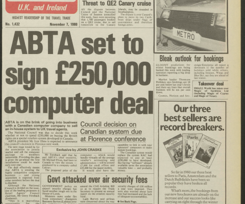 Travel Trade Gazette 7 November 1980