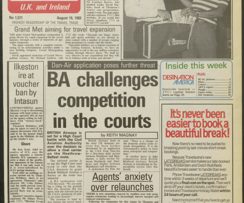 Travel Trade Gazette 19 August 1983