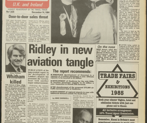 Travel Trade Gazette 14 December 1984