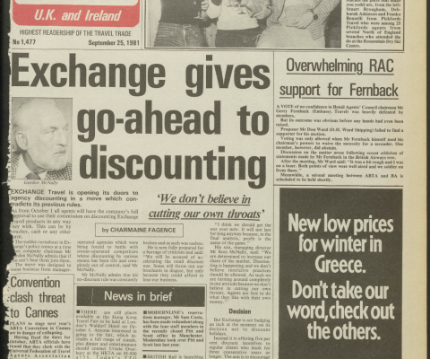 Travel Trade Gazette 25 September 1981