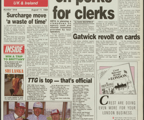 Travel Trade Gazette 11 August 1988
